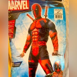 Adult Men’s Marvels Deadpool Costume Size XL